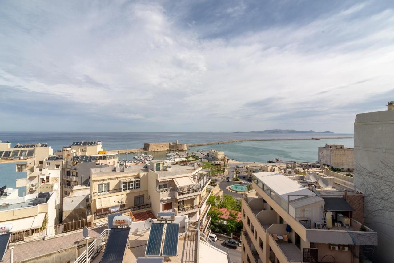 Penthouse Apartment In Downtown With Seaview Heraklion Exterior foto