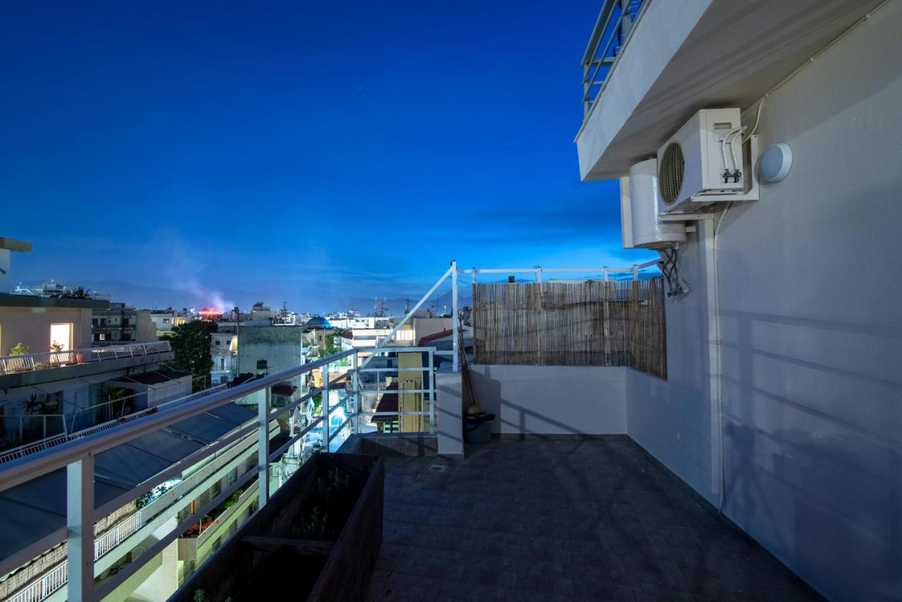 Penthouse Apartment In Downtown With Seaview Heraklion Exterior foto