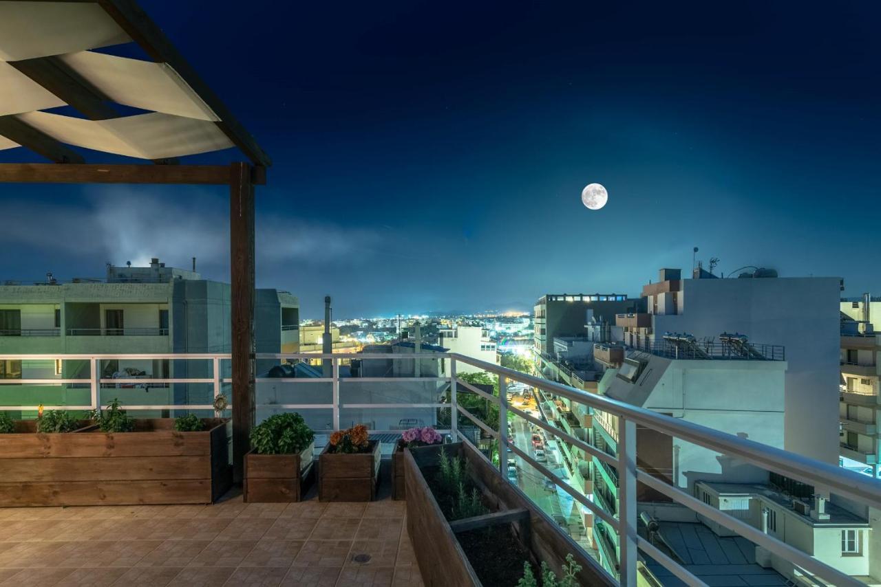 Penthouse Apartment In Downtown With Seaview Heraklion Exterior foto